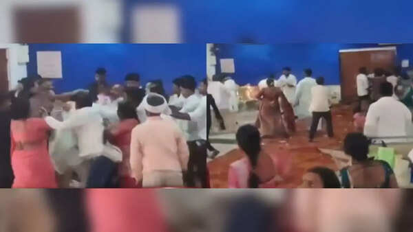 Wedding chaos in Maharashtra after bride and groom’s kin clash over dowry; several injured