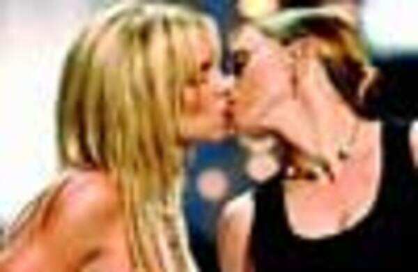 For celebrities, a kiss is not just a kiss
