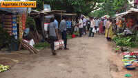 Locals stock up essential items ahead of 3-day total lockdown in Tripura 