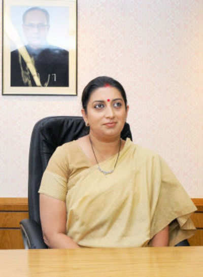 Judge me by my work: Irani on education qualification row
