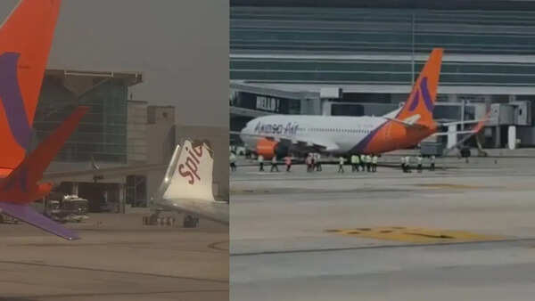 Runway scare in Delhi: How taxiing error led to wing collision between SpiceJet and Akasa planes; pilots off roster