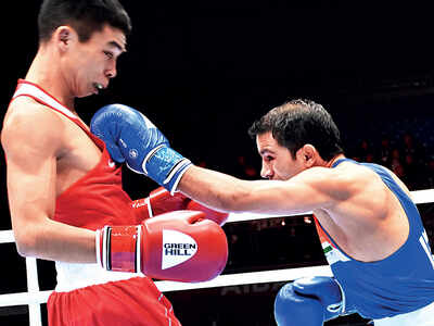 World Boxing Championships: Amit Panghal beats Bibossinov, becomes first Indian to enter final