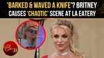 Britney Spears Accused Of Barking, Yelling & Waving Knife During Chaotic Dinner Outing In LA