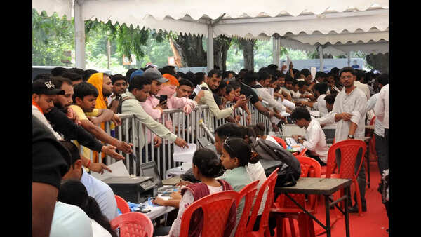 Over 2,000 selected on Day 1 of healthcare recruitment drive