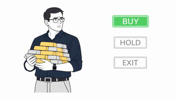 Gold and silver had a blockbuster run. Now they’re falling. Should you buy, hold or exit?