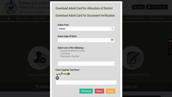 OSSSC RI ARI Hall Ticket 2026 out at osssc.gov.in for prelims exams scheduled from May 22; download admit card here