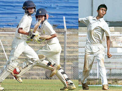 Giles Shield: Aayush Vaity mans the field