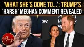 Trump Takes Brutal Swipe At Meghan Markle In Private; Comment About Harry Stuns | WATCH