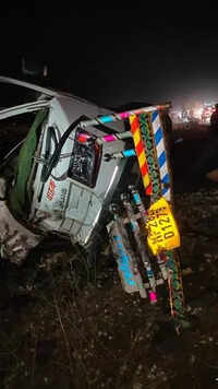 At least 10 dead, 40 injured as bus overturns after collision in C&rsquo;wara