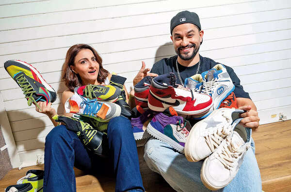 Sole mates: Kunal Kemmu & Soha Ali Khan’s sneaker story