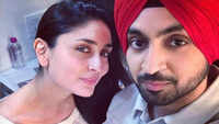 'Kylie+Kareena' singer Diljit Dosanjh thinks twice before speaking to Kareena Kapoor Khan 