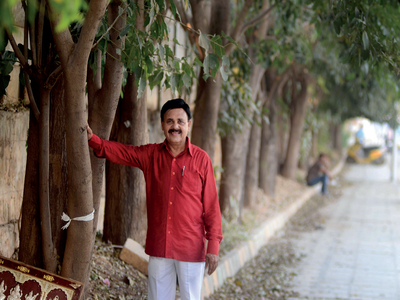 Sahakarnagar’s residents live in a leafy neighbourhood thanks to Suresh Kumar