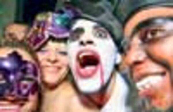 Delhi enjoyed this 'Vampires Ball'