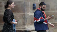 Anushka-Virat Kohli spotted in England after India lose World Cup semi-final 
