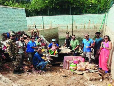 Agara Lake gets all cleaned up after festival