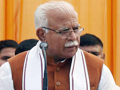 Khattar sworn in for second term; Chautala takes oath as his deputy