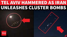 Tel Aviv Bombed: Iran Missile Flattens Building, Hits Power Supply As Cluster Missiles Target Israel