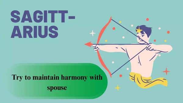 Sagittarius Horoscope Today, April 24, 2026: Try to maintain harmony with spouse