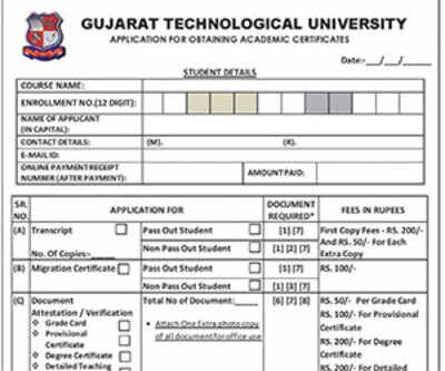 gtu sheet grade can a GTU? duplicate marksheet I How from get