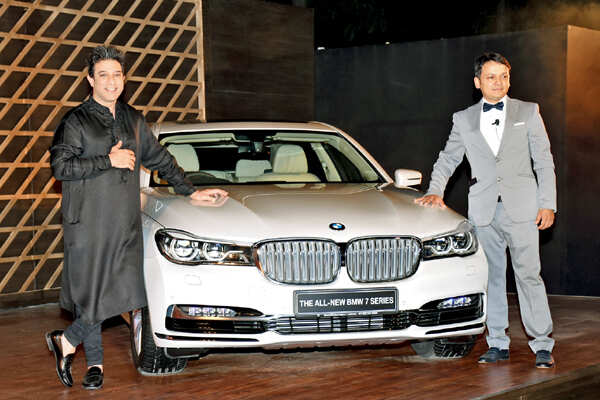 BMW 7 series was accorded a grand welcome in Lucknow