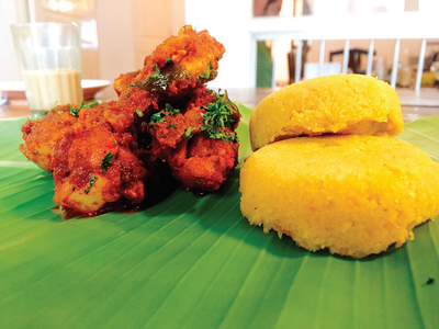 There are plenty of places in Bengaluru where you can find delicious Chicken Ghee Roast