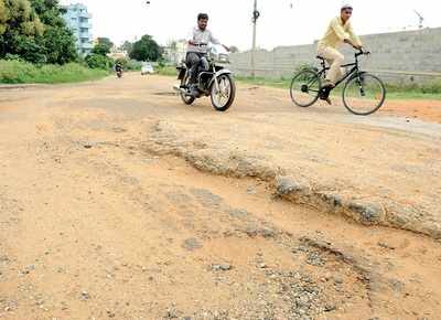 Bengaluru: It’s a treacherous ride for residents of Thanisandra