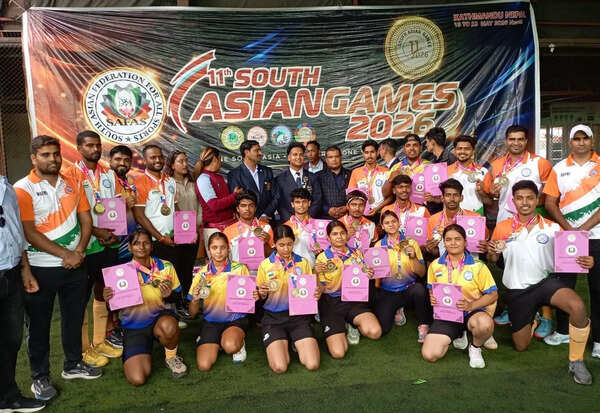 India’s men’s and women’s teams emerge champions at 1st South Asian Soft Hockey Championship in Nepal