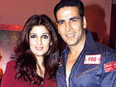 It's family first for doting dad Akshay