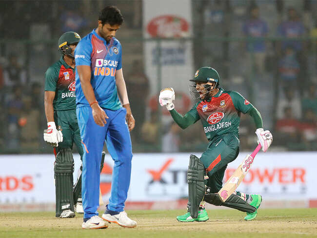 India vs Bangladesh, 1st T20I: Mushfiqur Rahim guides Bangladesh to maiden T20I win against India