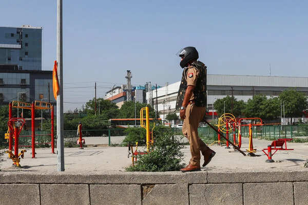 CCTV cameras were covered before Noida protests, police say