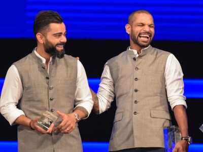 Watch: Shikhar Dhawan pulls Virat Kohli's leg, reveals his dressing room playlist