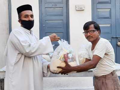 Helping from behind curtains to ensure help reaches the needy
