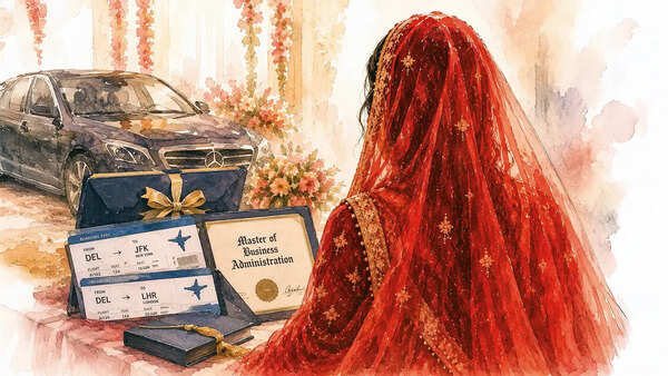 Now, the bride pays loan EMIs and MBA fees as dowry takes on a new disguise