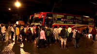 Maharashtra rains: Private bus services resume after water recedes in Dadar 