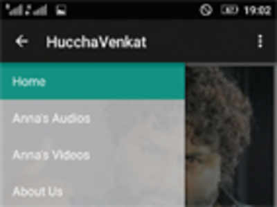 There is now an Android app for actor Huchcha Venkat