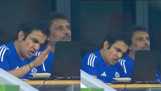 Watch: Gautam Gambhir goes crazy, bangs table during IND vs PAK Asia Cup final