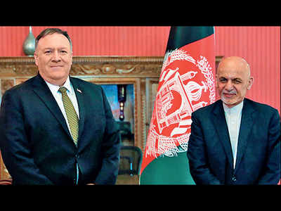 Pompeo in Kabul to revive peace talks