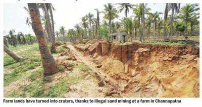 Illegal sand mining is a multi-crore scam: study