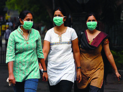 Swine flu scare at tech park