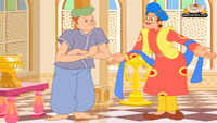 Popular Children Telugu Nursery Story 'Akbar & Birbal Tales - The Problem Of A Mango Tree' - Kids Nursery Stories In Telugu 