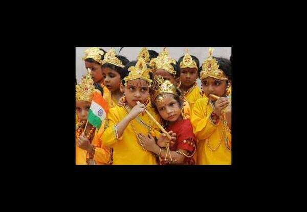 Breaking Janmashtami fast with sewain is their ritual