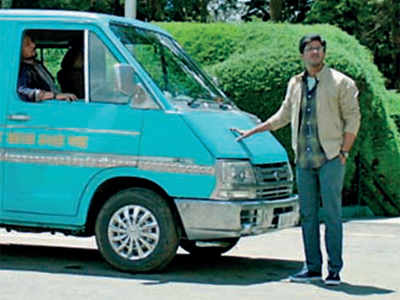Akarsh Khurana's pre-birthday gift to Dulquer Salmaan is the blue van from Karwaan