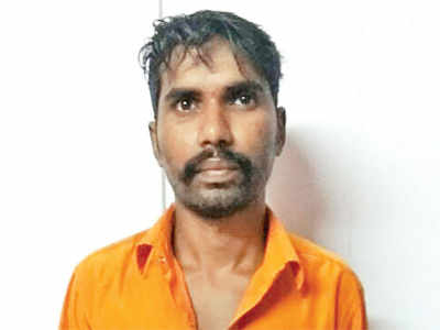 Man held for pelting stones at railway gangman, injuring him