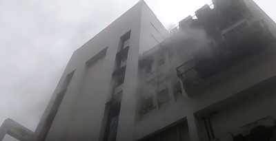 Kolkata: Fire erupts in multi-storied office building at Pretoria Street; no casualties