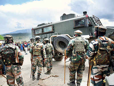 Five security personnel killed in J&K encounter