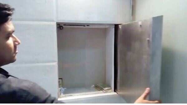 An underpaid labourer opened businessman-turned-politician K C Veerendra's chamber of secrets
