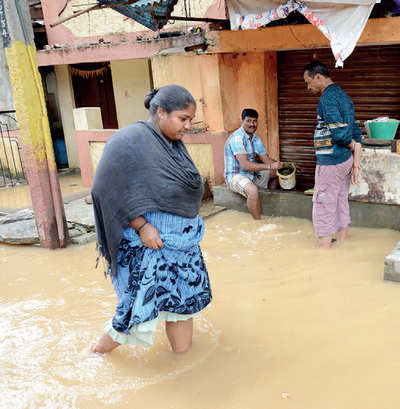 A whole year’s rain in just four months