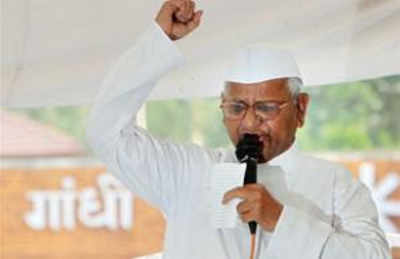Anna  thanks Rahul for Lokpal commitment; fast enters 8th day