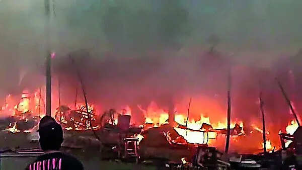2 villages plunge into darkness after fire destroys solar power plant in West Champaran