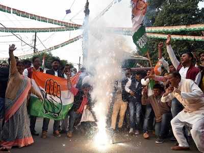 Assembly elections results boost Congress’ confidence, subdue BJP rhetoric in run up to Lok Sabha 2019 polls